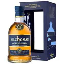 Kilchoman 18 Jahre - Bourbon Cask Matured - Family Collection -...