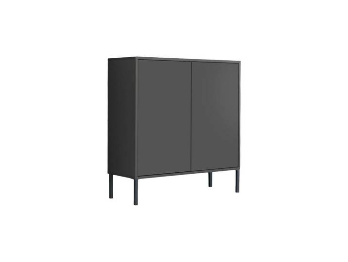 Mid.you Kommode Mailand Typ 4 + MF, Anthrazit, Metall, 3 Fächer, 79x86x33 cm, erweiterbar, stehend, Wohnzimmer, Kommoden & Sideboards, Kommoden