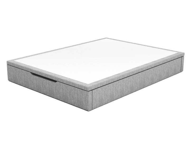 Lit coffre Ecrin Gris Clair - Basika