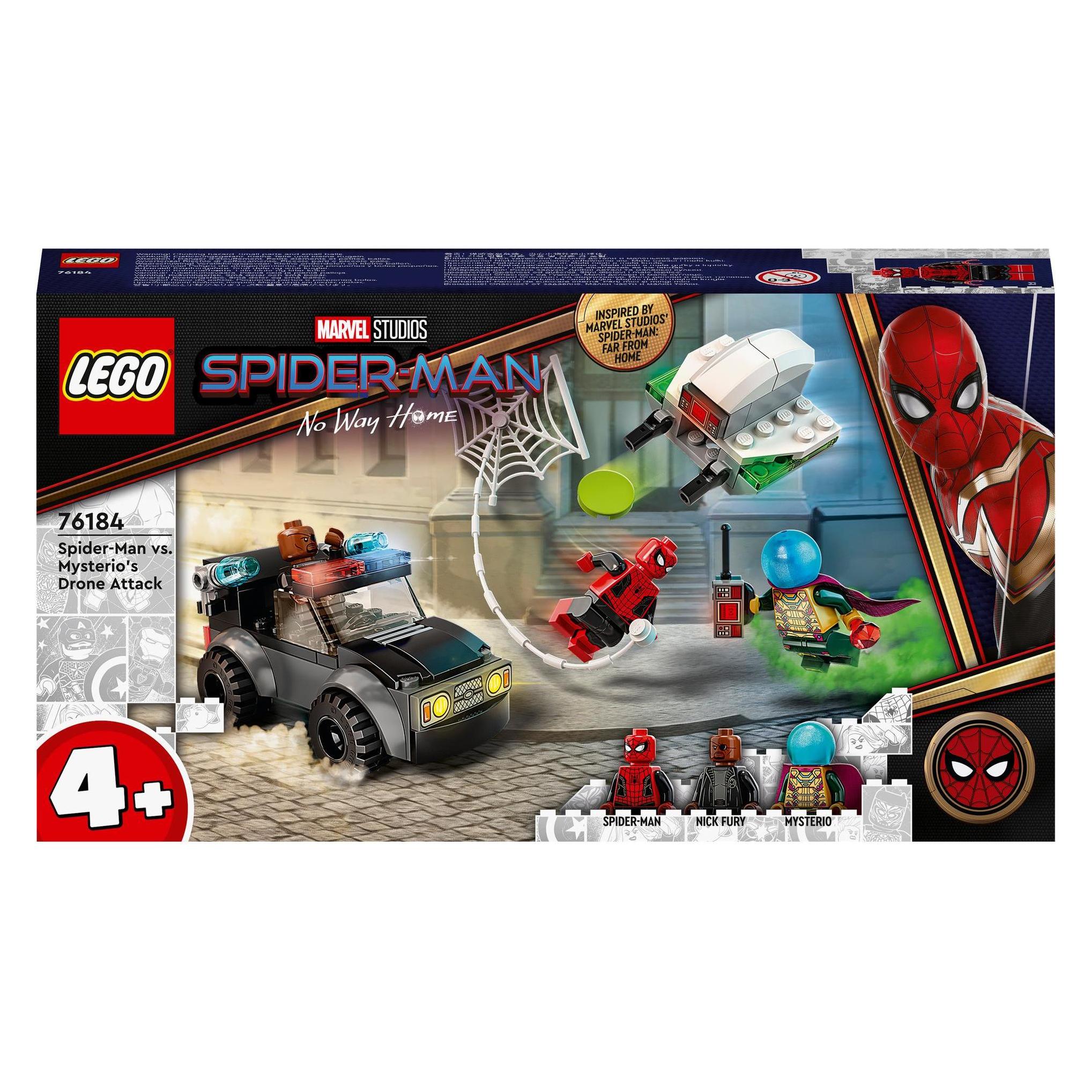 LEGO Mysterios Drohnenattacke auf Spider-Man (76184, LEGO Marvel) (76184)