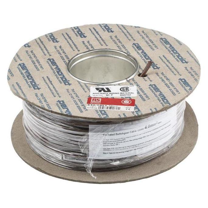 RS PRO Brown tri-rated cable 4.0mm 100m (100 m) (8111451)