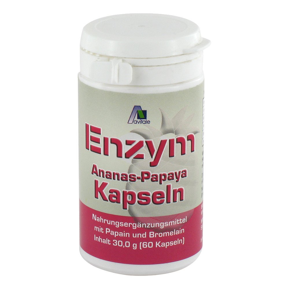 Avitale GmbH Enzym Ananas Papaya Kapseln 00492233