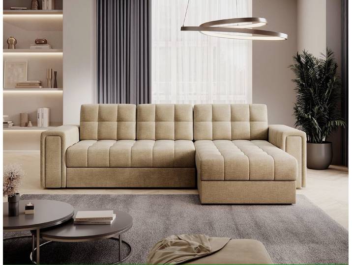 DB-Möbel Ecksofa Bleneve Moderne Ecksofa mit elegantem Design. 260cm.