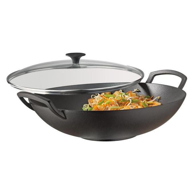 Spring Wok (Wok Pfanne, Gusseisen, 35 x 15.20 cm) (16 9212 06 35)