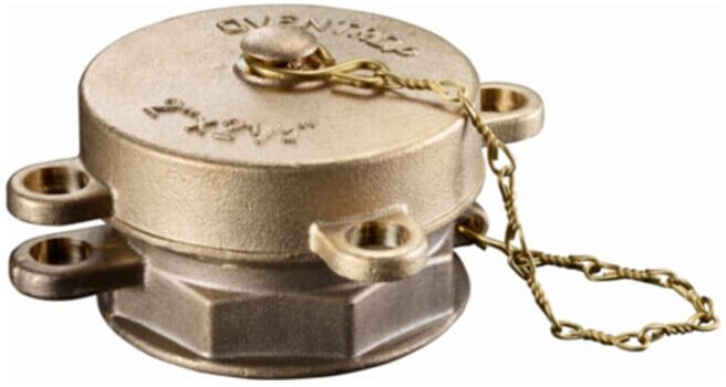 Bouchon de remplissage de réservoir OV 2 x 21/2 avec dispositif de suspension verrouillable à plat. ; Oventrop (2010153)