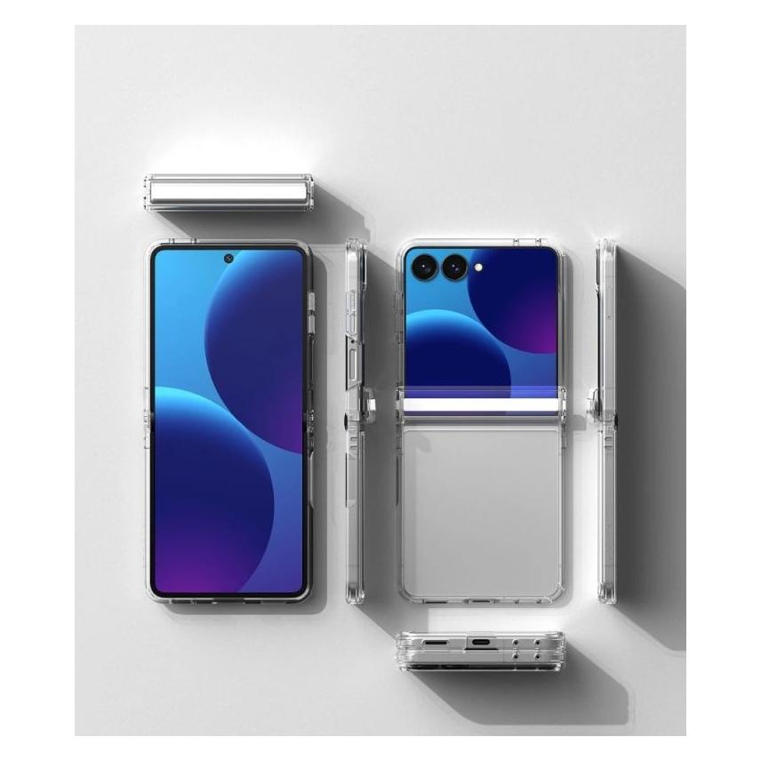 Ringke - Fusion Flap - Samsung Galaxy Z Flip8 - Clear (Samsung Galaxy Z Flip8) (8800328819399)
