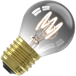 Calex | LED-Glühfaden | Große Glühbirne E27 | P45 | Titanium | 4W