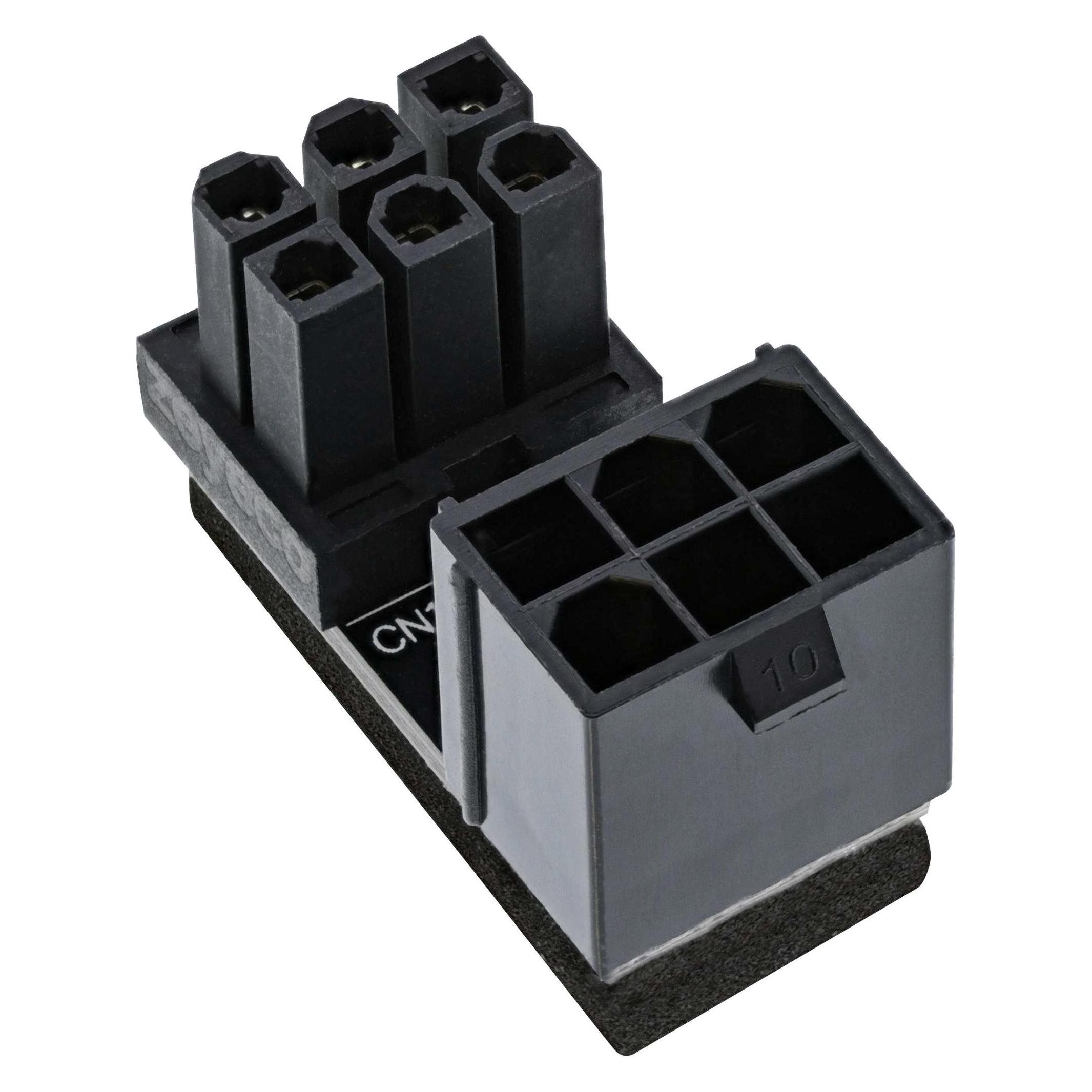 InLine Grafikkarten Stromadapter intern, ATX 6pol Stecker / Buchse (gedreht) (PCIe) (26636F)