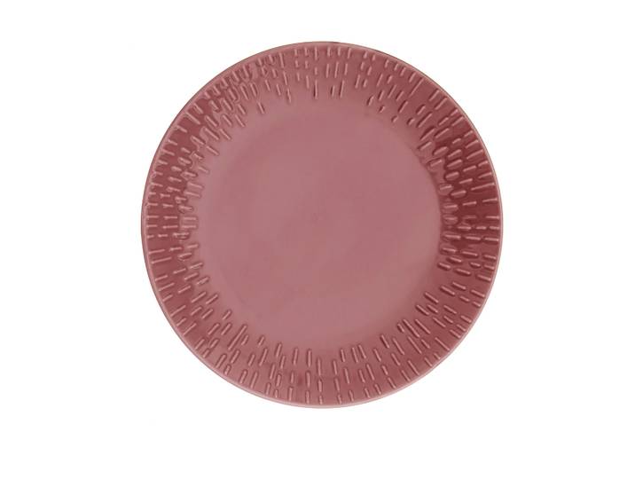 Aida Assiette Confetti Bordeaux, Ø21 cm