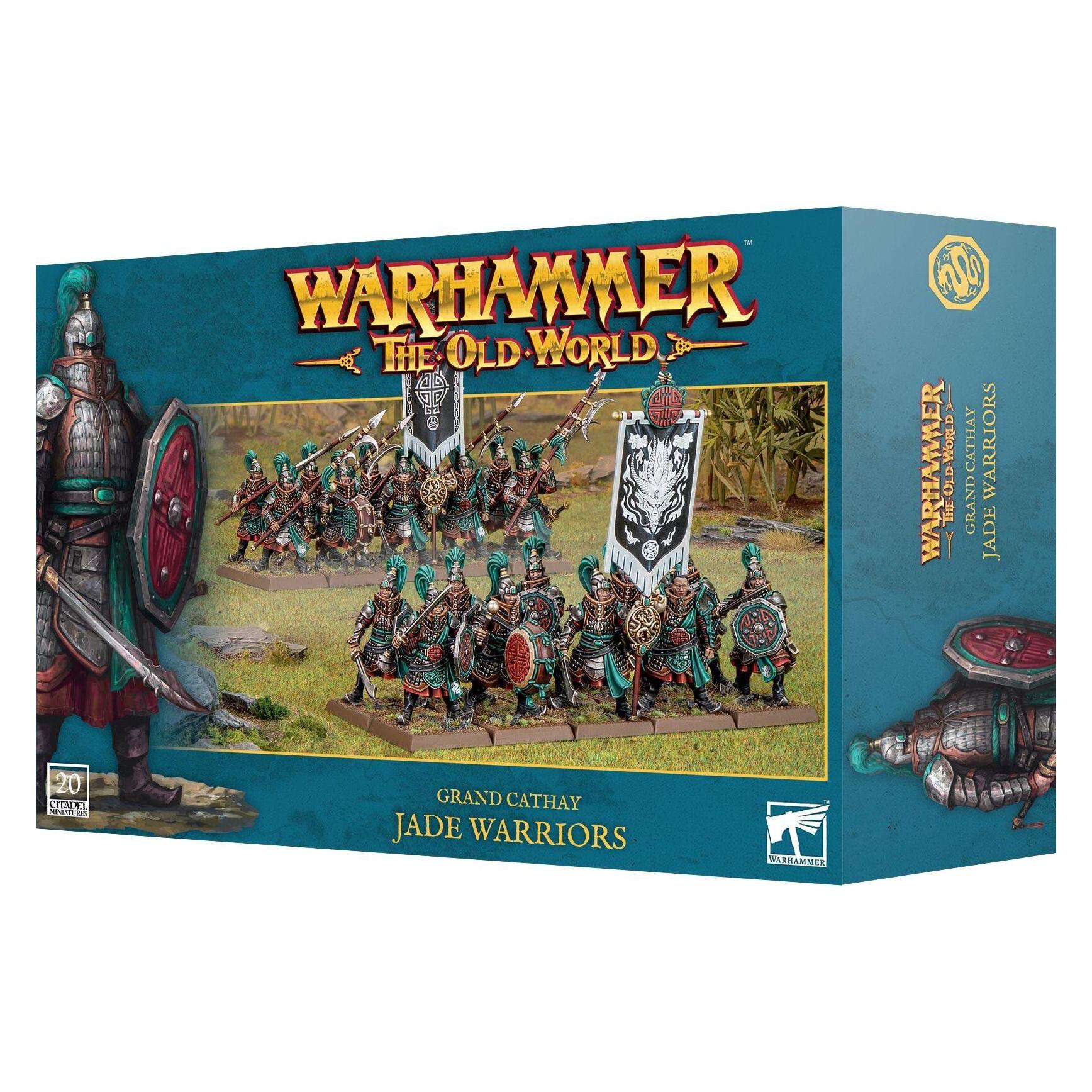 Games Workshop Warhammer ToW - Grand Cathay Guerriers de Jade (Kunststoff) (99122720002)