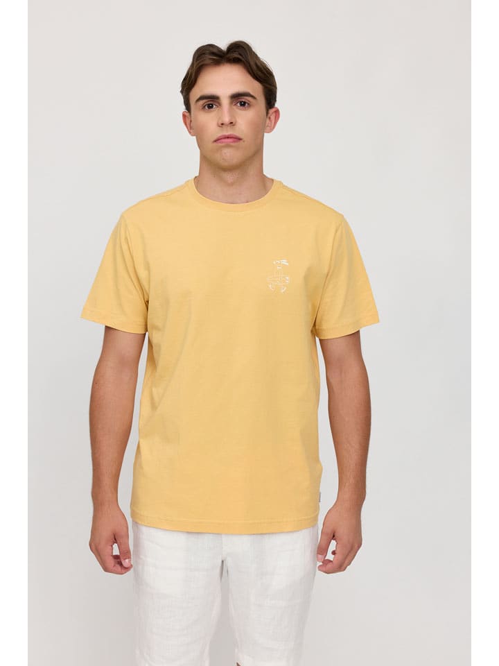 MAZINE Shirt "Stundon" in Gelb - XXL