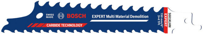 BOSCH EXP S681KLHM Lame de scie sabre, 150 mm (2608901704)