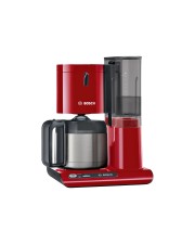 Bosch Styline Kaffeemaschine 12 Tassen Rot (TKA8A054)