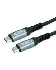 VALUE USB4 Gen3x2 40Git/s Kabel C-C ST/ST 240W 1m Digital/Daten 1 m (11.99.9086)
