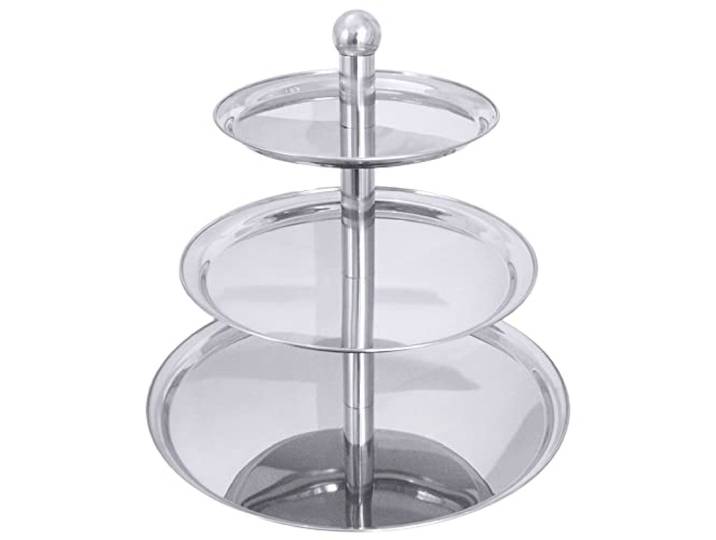 Contacto Edelstahl Etagere, 3-stufig