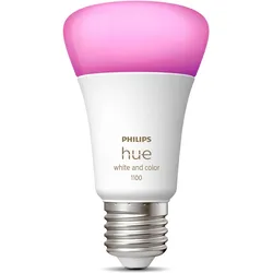 Philips Hue, Leuchtmittel, White & Color Ambiance BT (E27, 1100 lm, 1x)