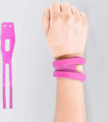 United Upgraded Gray Yoga Wrist Support Brace For Fitness Training pink m