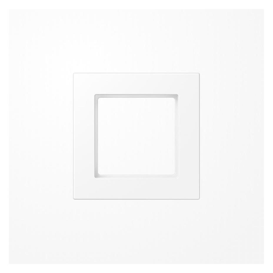 JUNG Rahmen 1f A 550 A5581BFWWM schneeweiss (A5581BFWWM)