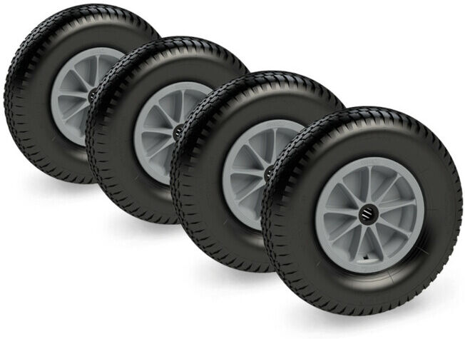 fetra Roues PU anti-crevaison 400x100mm 4 pièces (1779)