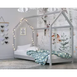 KocotKids »Bella« Kinderbett grau 90x200 cm