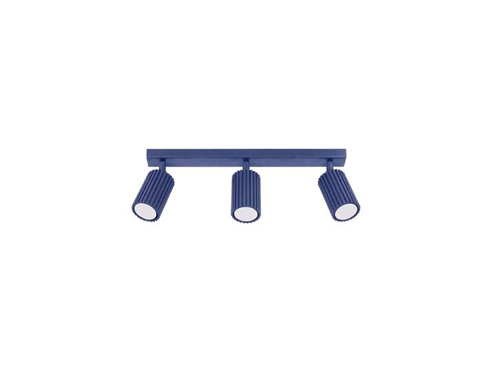 Design Deckenlampe „Karbon“ 3-flammig Ultramarine Sollux Lighting