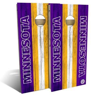 Skip's Garage Minnesota Football Outdoor Cornhole Board Set
