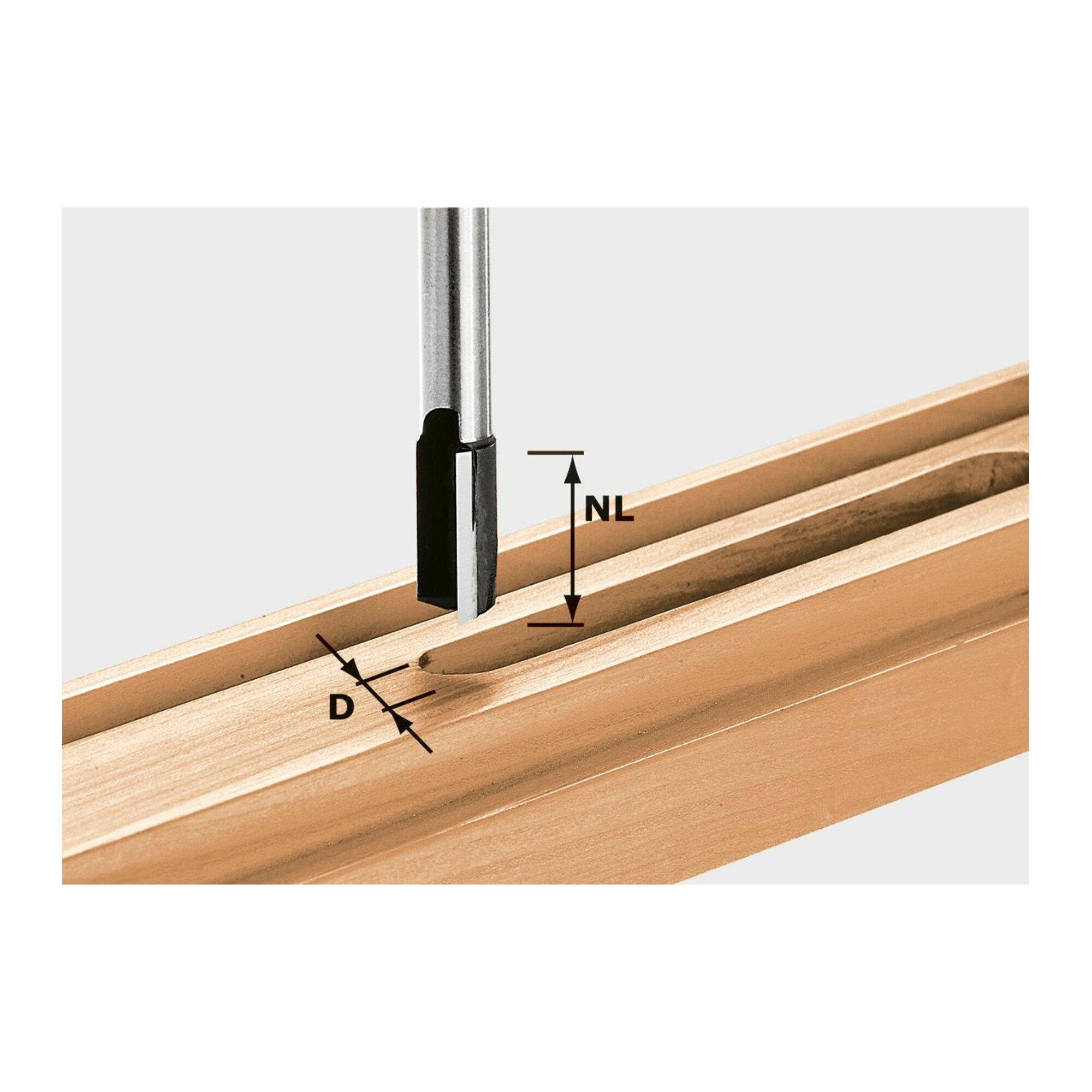 Festool Nutfräser HW Schaft 12 mm HW S12 D14/50 (491089)