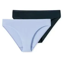 Schiesser 2P Modal Essentials Tai Marine/Blau Modal 36 Damen