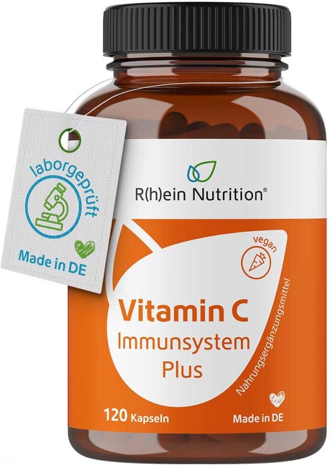 R(h)ein Nutrition Vitamin C Immunsystem Plus Kapseln 120stk