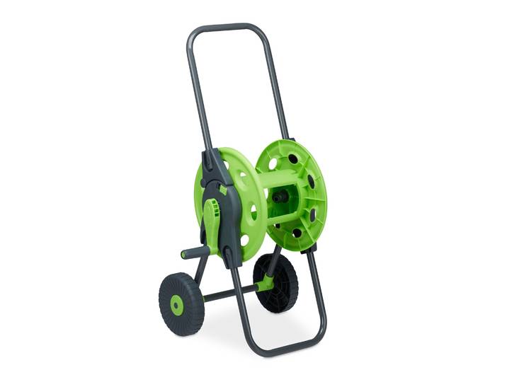 Schlauchwagen für 45 m Schlauch Grün-Grau