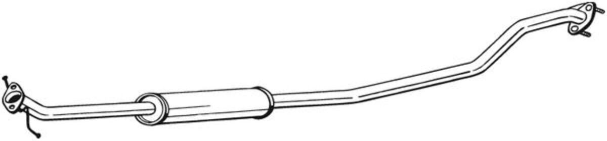 Bosal Silenziatore centrale 287-471