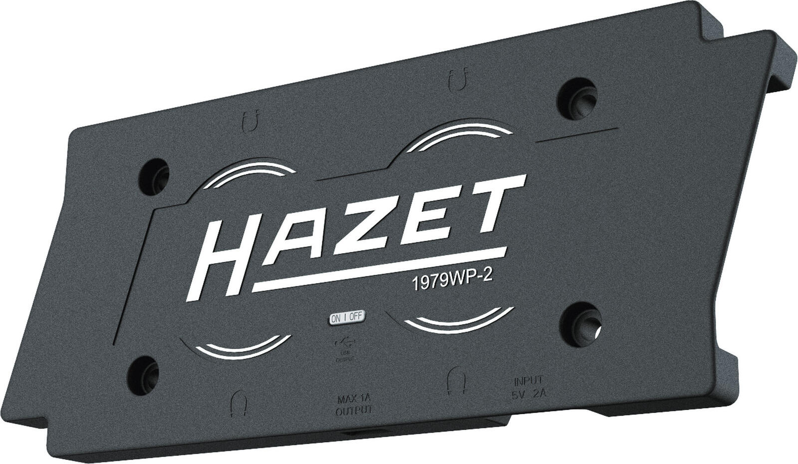 HAZET Wireless Charging Pad Dual schwarz 1979WP-2