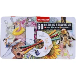 Bruynzeel, Malstifte, Farbstifte Set Artists 60-teilig (60x)