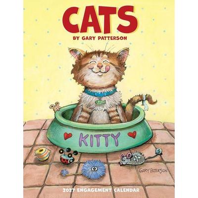 Cats by Gary Patterson 2027 6.5 X 8.5 Engagement Calendar