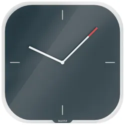 LEITZ Wanduhr Cosy grau