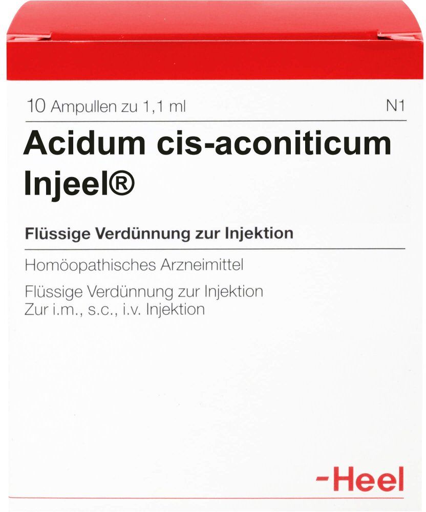 Acidum Cis-aconiticum Injeel Ampullen