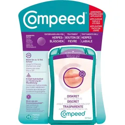 Compeed Herpesblaeschen Patch Applikator Hra 15 ST