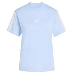 adidas Essentials T-Shirt Damen - blau/pink - XS