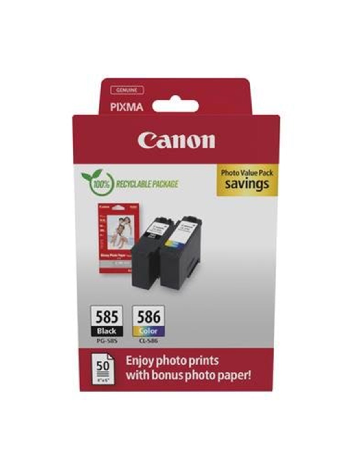 Canon PG 585/CL-586 / 6205C004 Photo Value Pack