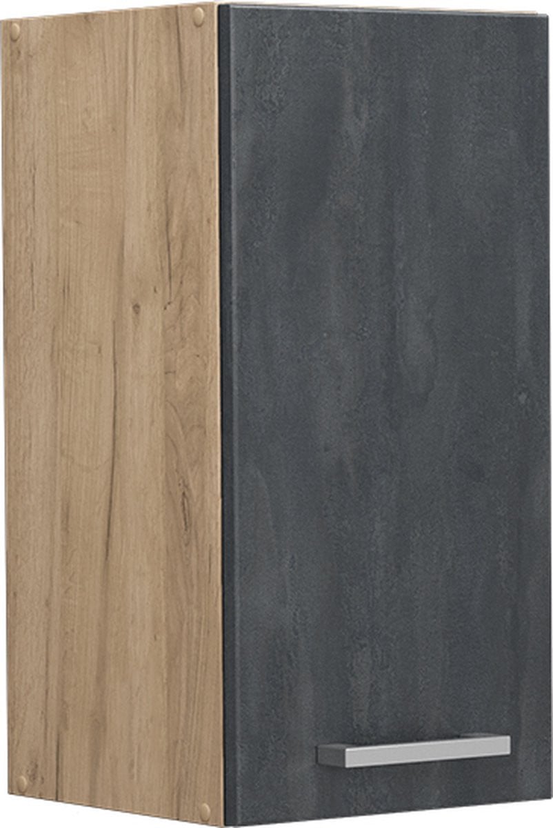 Vicco R-Line Hangkast Zwart Beton