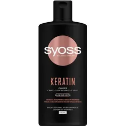 Syoss Keratin Champú Cabello Encrespado y Seco 440ml