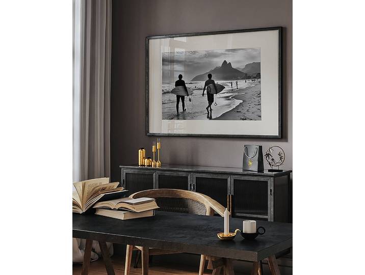 Tableau déco Gone Surfing Matériau : Matière plastique, Bois massif Surface en bois : Laqué Type de matière synthétique : Verre acrylique