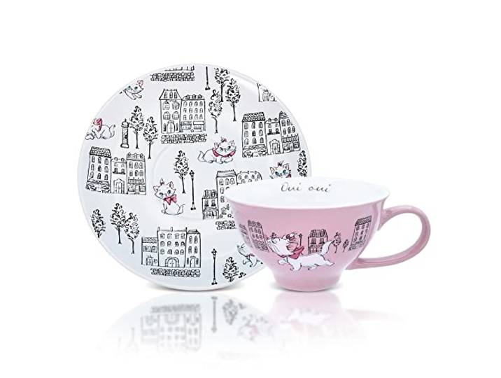 Silver Buffalo Disney The Aristocats Marie Teetasse und Untertasse aus Keramik