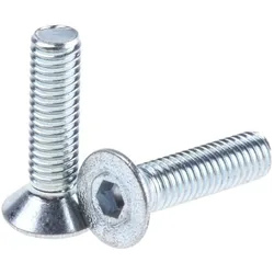 RS PRO, Schrauben, Schrauben Senkkopf Innensechskant M3x12mm