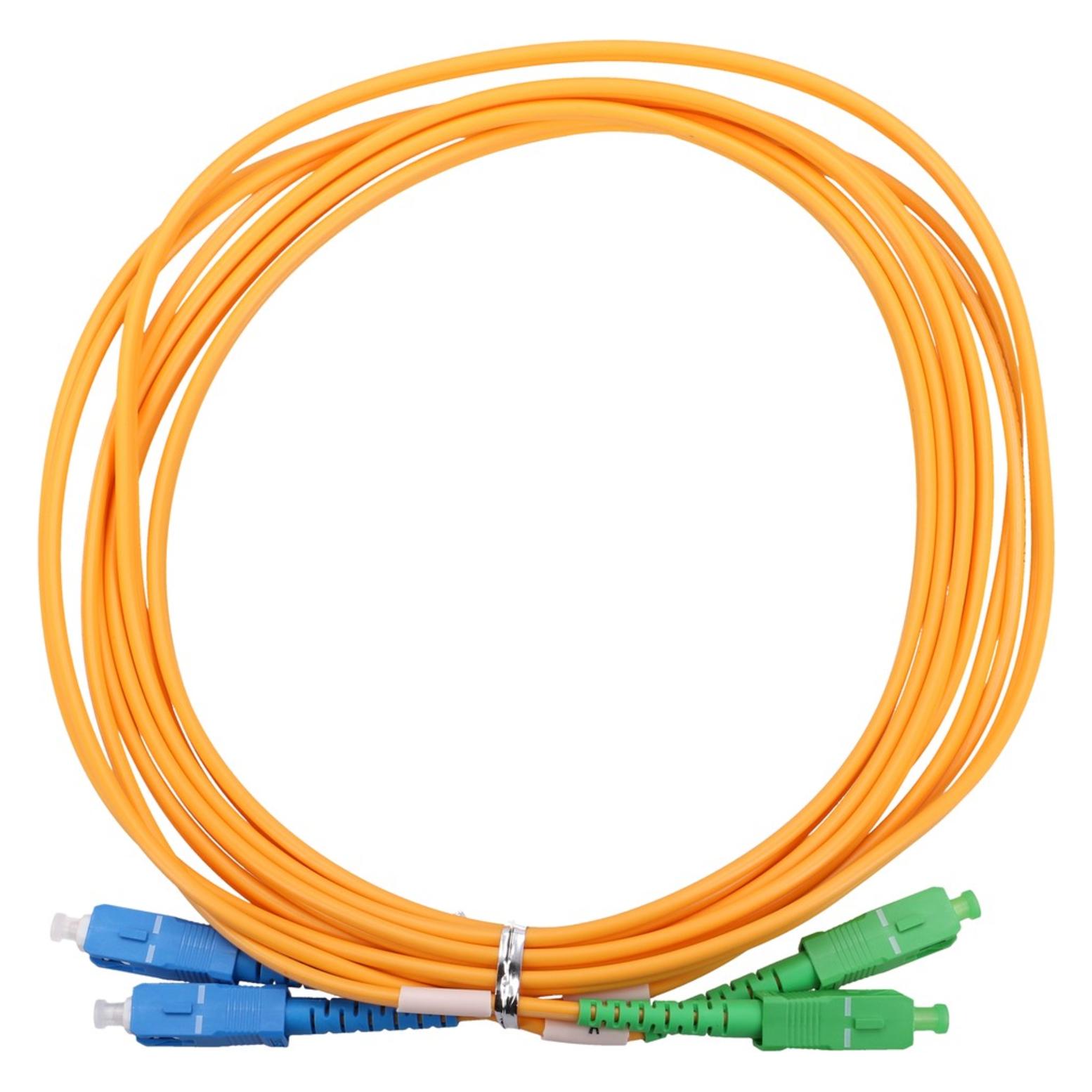 Extralink PATCHCORD SC/APC-SC/UPC SM G.652D DUPLEX 15M (15 m) (EX.14855)