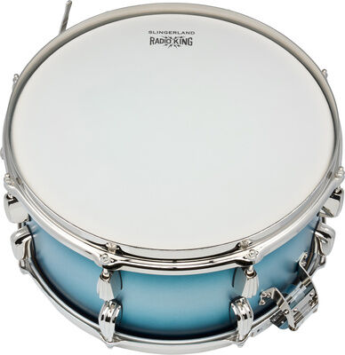 "Slingerland 14""x07"" Radio King Maple BS bleu"