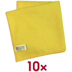 ARCORA Microfasertuch »Soft-Line« 10 Stück gelb