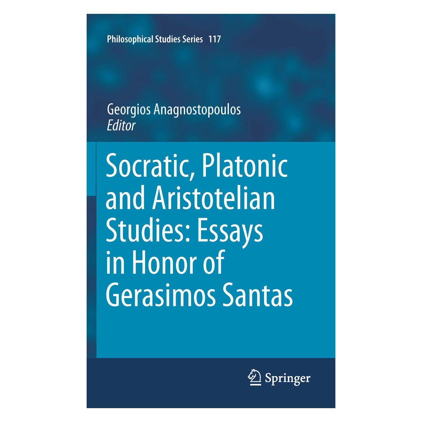 Springer Socratic, Platonic and Aristotelian Studies: Essays in Honor of Gerasimos Santas (Englisch, Hardcover, Georgios Anagnostopoulos) (9789400717299)