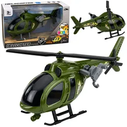 Militärhubschrauber mit Hakenlichtern und Geräuschen (grün)