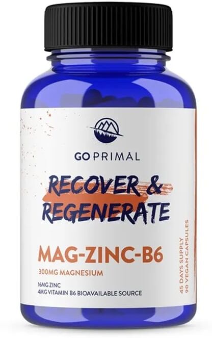 Goprimal Magnesio Zinc Y Vitamina B6 90 VCaps